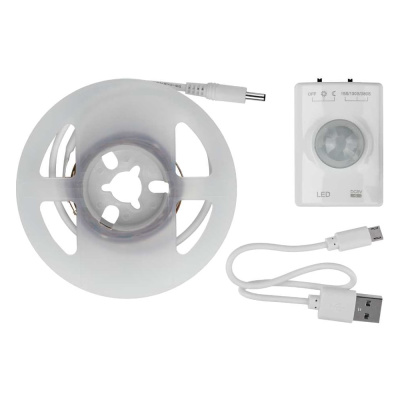 Умная подсветка SMD2835-30LED/m-IP20-5В-2,4Вт-3000К от TDM Electric - это декоративное и контурное освещение