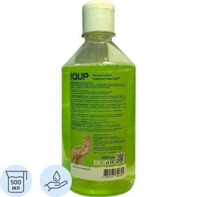 Мыло жидкое IQUP Clean Care зел 0,5 л флип-топ