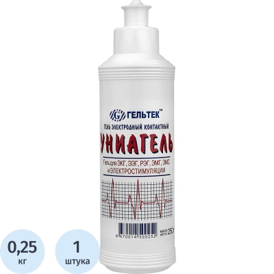 Гель для ЭКГ УНИАГЕЛЬ 250г/бут.