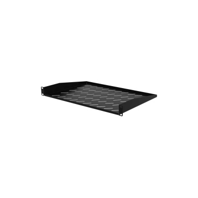 Полка консольная Filum FL-RSHС-1U-315-BK 19", 1U, перфорированная, глубина 315 мм, черная, 00-01206608