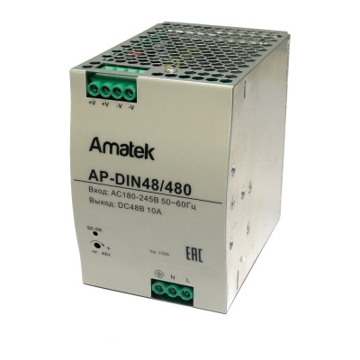 Блок питания Amatek AP-DIN48/480 7001009