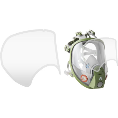 Защитная самоклеящаяся пленка Jeta Safety для полнолицевой маски 8950 (10 шт) 8951