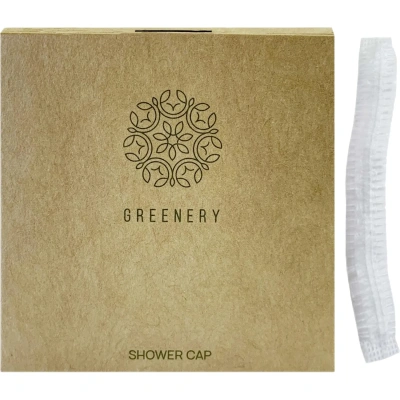 Шапочка для душа GREENERY,картон,250шт