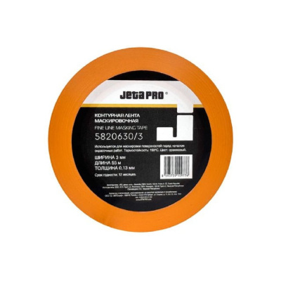 Лента контурная оранжевая для маскировки Jeta PRO 12 мм x 55 м
