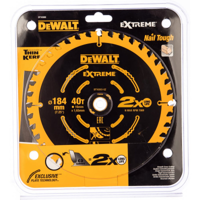 Диск пильный Dewalt DT 10303
