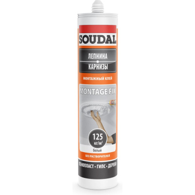 Монтажный клей Soudal Монтаж Фикс