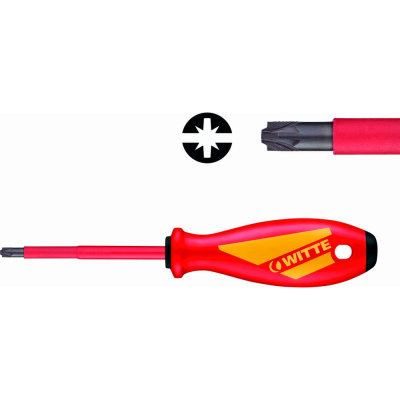 Крестовая отвертка WITTE MAXX VDE PZ2/MODUL 6х100 мм