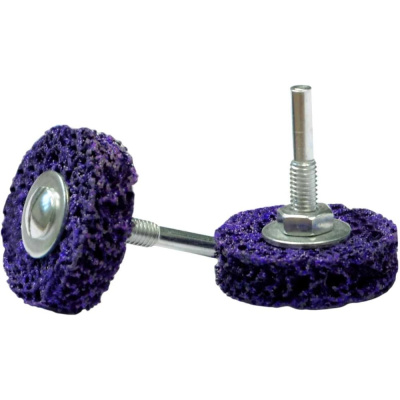 Круг зачистной коралловый с оправкой в сборе БАЗ 76х15х6 Purple 00-01017475