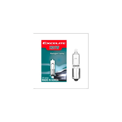 Лампа галогенная Excelite H21W ST 12V 21W BAY9s упаковка 10 шт