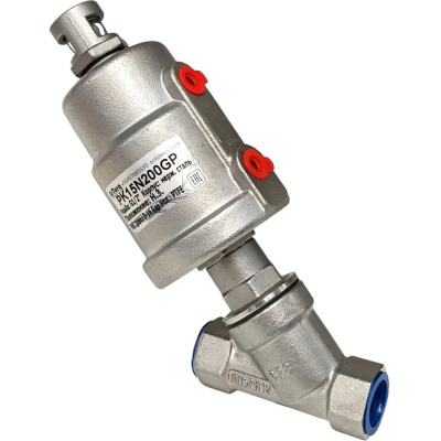 Пневматический клапан отсечной ArTorq G1/2”, резьбовой, корпус нержавеющая сталь