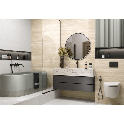 Керамогранит Альтесс / Altesse матовый AlmaCeramica 300х600х7, 1,62м2 (9 шт в уп) бежевый