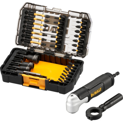 Набор бит и торцевых головок DEWALT McLaren Limited Edition DT70782, с торсионным адаптером, 33 шт., в кейсе