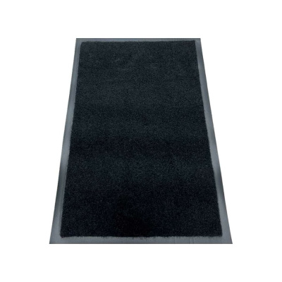 Влаговпитывающий коврик Tuff 80x120 см, черный для эффективной защиты помещений от уличной грязи и влаги Blabar