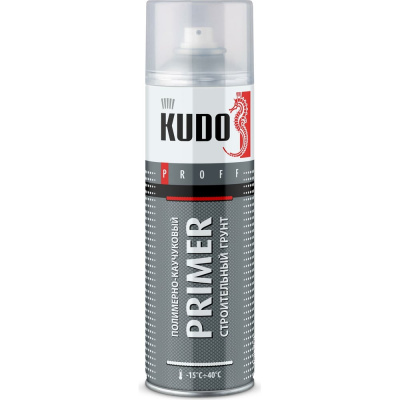 Полимерно-каучуковый строительный грунт KUDO KUPP06PR используют для улучшения сцепления самоклеящихся