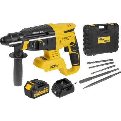 Перфоратор аккумуляторный MOLOT CRH 1814 XLT Lite SET