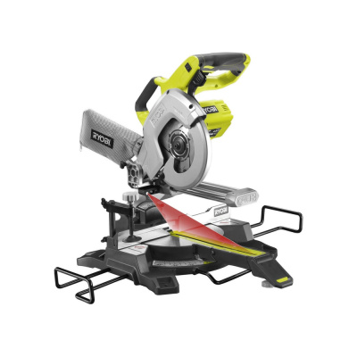 Аккумуляторная торцовочно-усовочная пила Ryobi ONE+