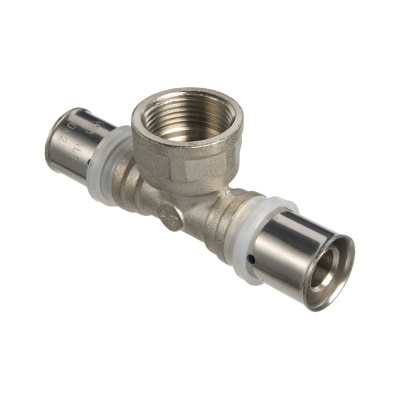 Переходной тройник ALTSTREAM (в.р.) 16x1/2"х16 пресс