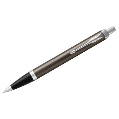 Ручка шариковая PARKER IM Metal Core Dark Espresso CT синий 1931671 Китай