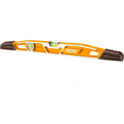 Уровень пузырьковый усиленный INGCO 60 см (10/30) INDUSTRIAL
