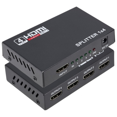 Сплиттер PALMEXX 1HDMI-4HDMI (1080P, 3D, HDMI 1.4) PX/HDMI-4