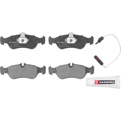 Тормозные колодки дисковые задние MB Sprinter I 95-, Sprinter Classic 13-, VW LT II 96- MARSHALL