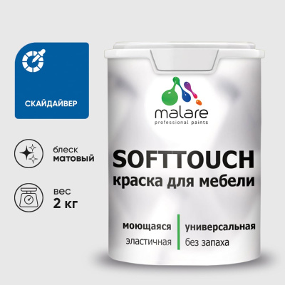 Краска для мебели, кухонных фасадов MALARE SoftTouch 2036771542867