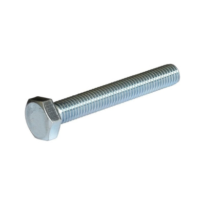 Болт ЦКИ DIN 933, М12x70 мм, 5.8, цинк, 10 шт.