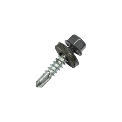 Кровельный саморез КРЕП-КОМП 5,5x25 RAL7024 серый графит 250 шт.