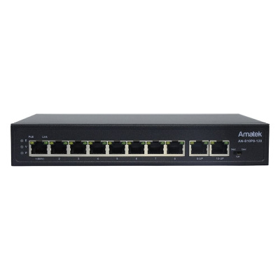Коммутатор poe Amatek AN-S10P8-120 v2