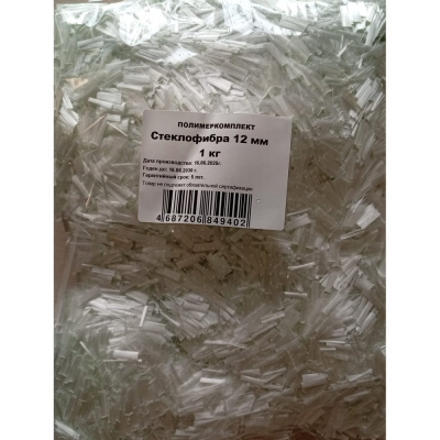 Стеклофибра Basalt 12 мм, 1 кг