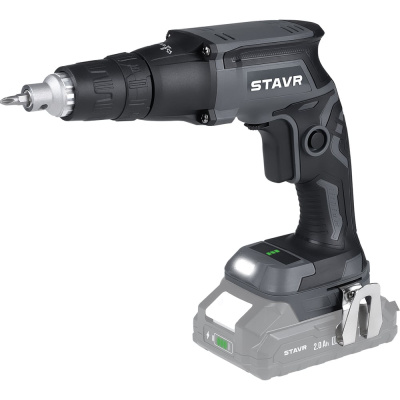Шуруповерт по гипсокартону Ставр 18V UNI-M 28 Нм, 1/4" STAVR SDS 18BL (без АКБ и ЗУ)