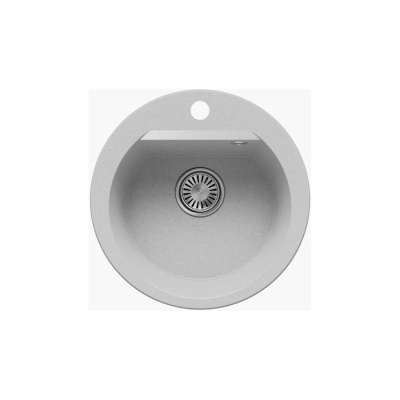 Кухонная мойка Polygran atol-520 №314 светло-серый