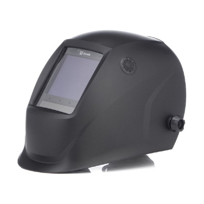 Маска сварщика TECMEN с АСФ Хамелеон ADF 820L TM16 черная с внешней кнопкой режима зачистки