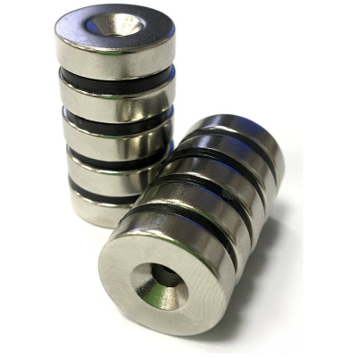 Неодимовый магнит-диск Проф-Магнит D16x7.22/3.5x4.5 зенк 10