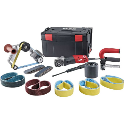 Ленточная и сатинировальная машина FLEX TRINOX BSE 14-3 INOX Set