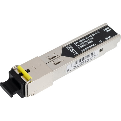 Модуль XBIT SFP 1G WDM SC (18dB) 1550нм 40км