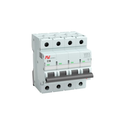 Автоматический выключатель EKF AVERES AV-6 mcb6-4-16C-av