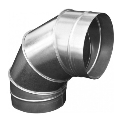 Отвод для воздуховодов 125 мм, 90 гр Diaflex