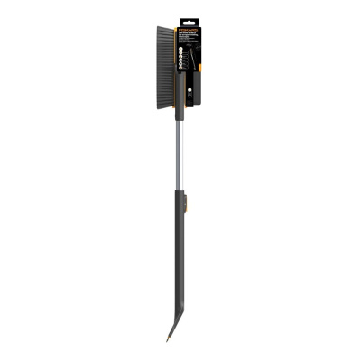 Щетка для снега Fiskars X-series 96-121см, телескопическая, со скребком