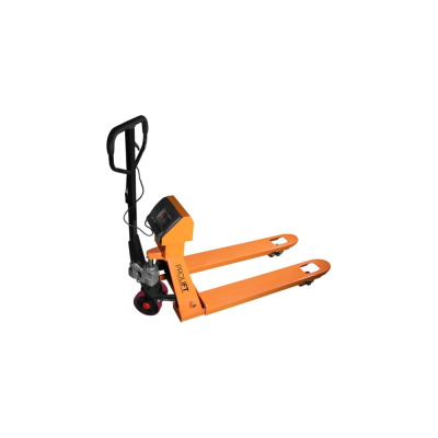 Гидравлическая тележка с весами PROLIFT CW 25, грузоподъемность 2500 кг, 1150х555 мм, колеса полиуретан