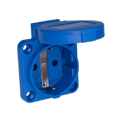 Встраиваемая розетка PCE самозажимные контакты 16A 220V 2P+E IP54