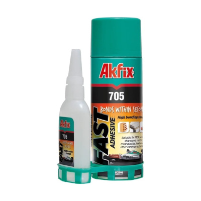 Набор для склеивания Akfix 705 (В50 гр + 200 мл)