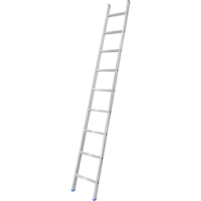 Алюминиевая односекционная лестница LadderBel 9 ступеней