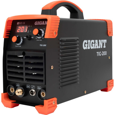 Сварочный инвертор Gigant TIG-200 способен работать в двух режимах: со стандартными MMA-электродами и неплавкими