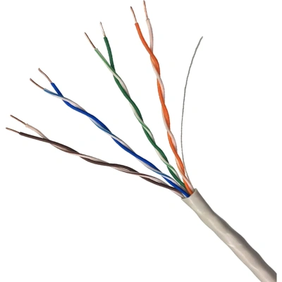 Кабель ExeGateUTP4-C6-CU-S23-IN-PVC-GY-305-FLUKE UTP