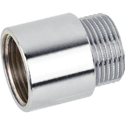 Удлинитель Bugatti Вр/Нр, круглый, 1"x40, хром, арт.139C