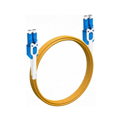 Шнур оптический KOSCAB dpc LC/UPC-LC/UPC 9/125 3.0мм 1м LSZH (патч-корд)шт КОС-DPC-9-LC/U-LC/U-3.0-1