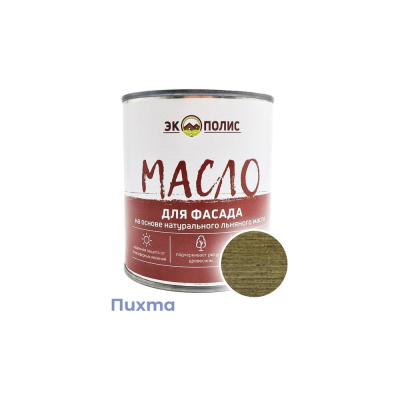Масло для фасада Экополис 0,75 л. пихта mdf-075-pihta