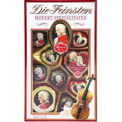 Конфеты Reber шоколадные Die Feinsten Mozart-Spezialitaten, 218 г