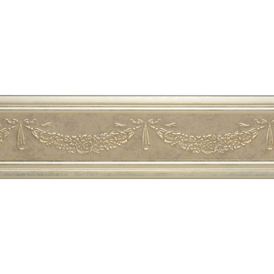 Молдинг Cosca 80-2 Гирлянда цветов платина Cosca Decor